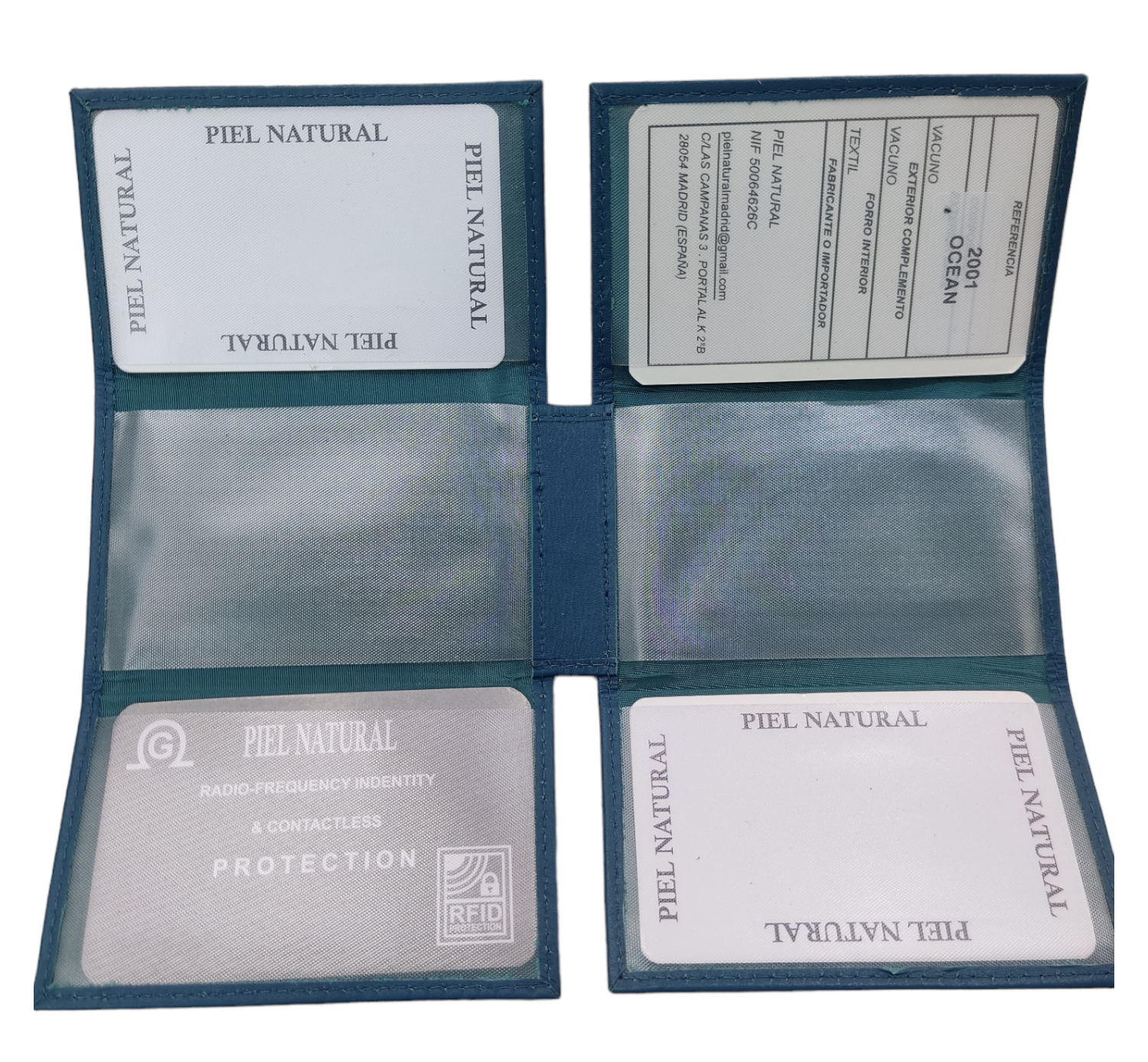 Copia de Tarjetero piel PUZZLE