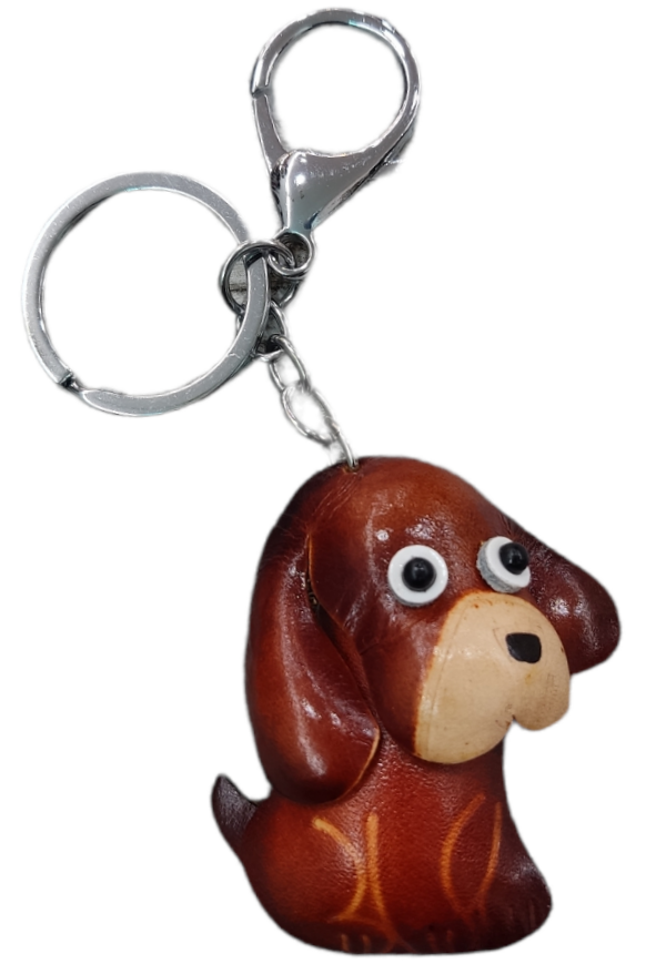 Llavero piel Perro