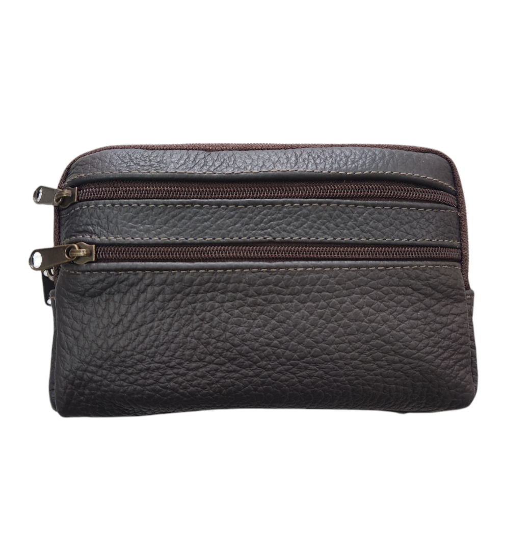 Monedero piel unisex grande "Urgel"