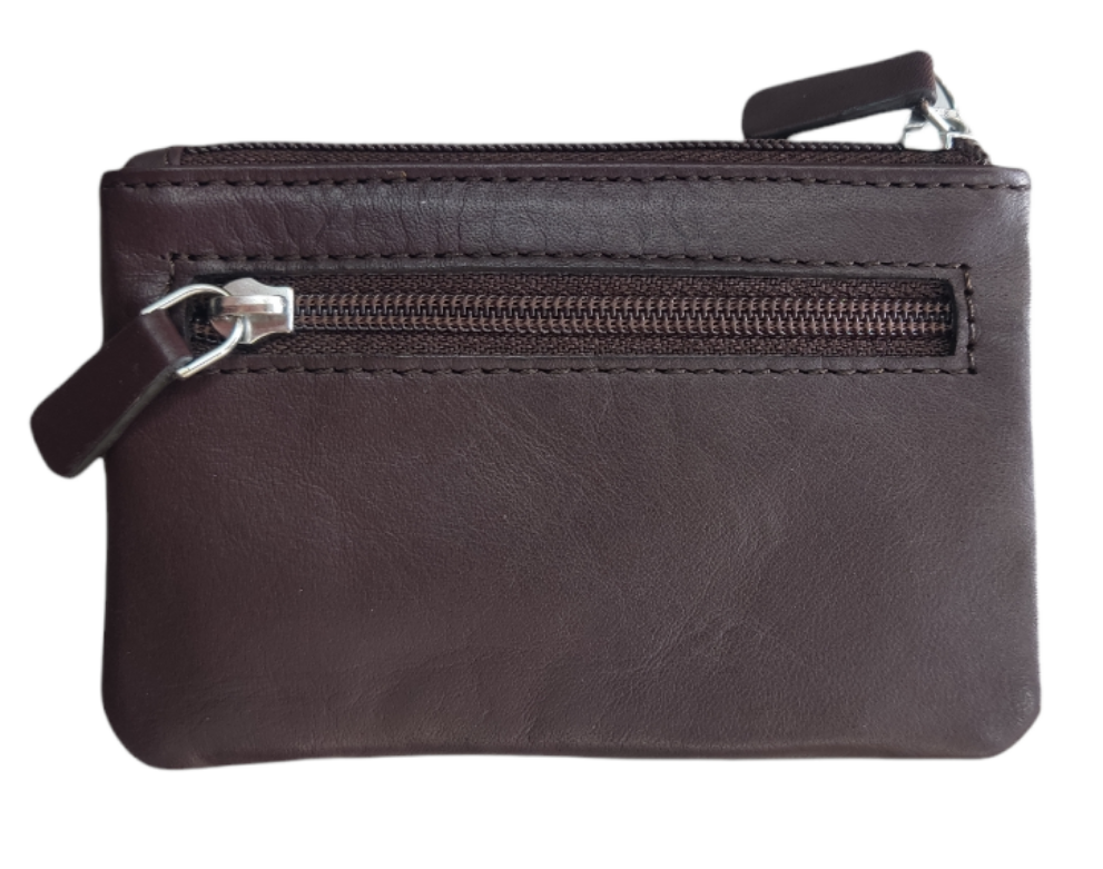 Tarjetero/monedero piel con tarjetas "Batán"