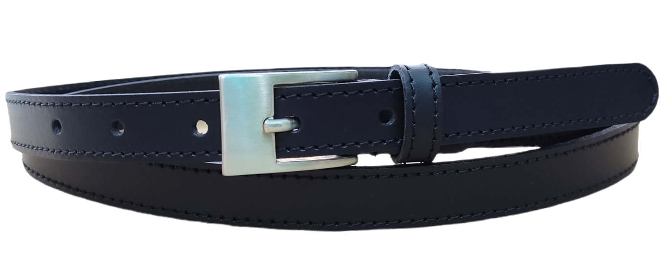 Cinturón piel mujer clásico (2cm)
