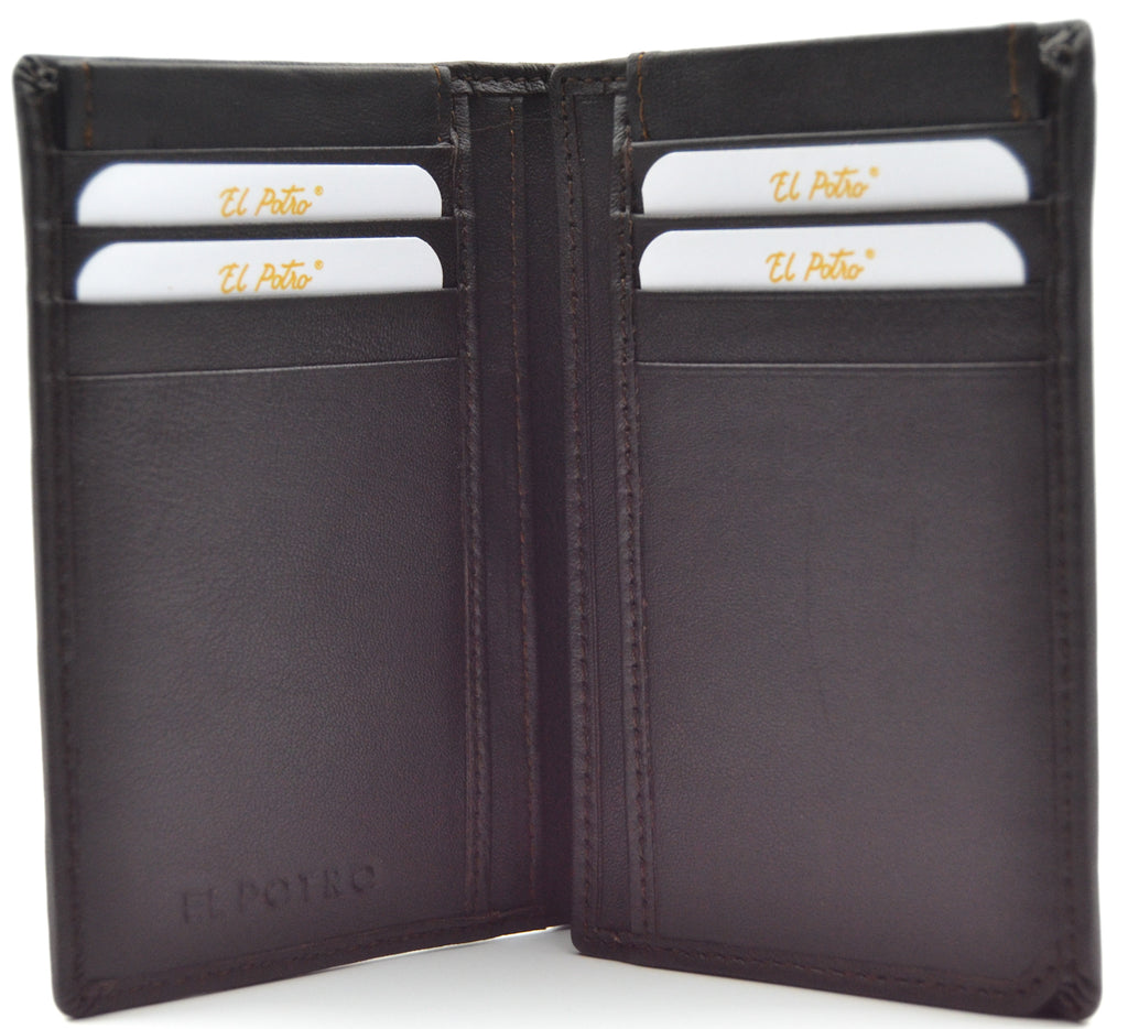 Cartera de piel hombre "Vicálvaro" (EL POTRO)