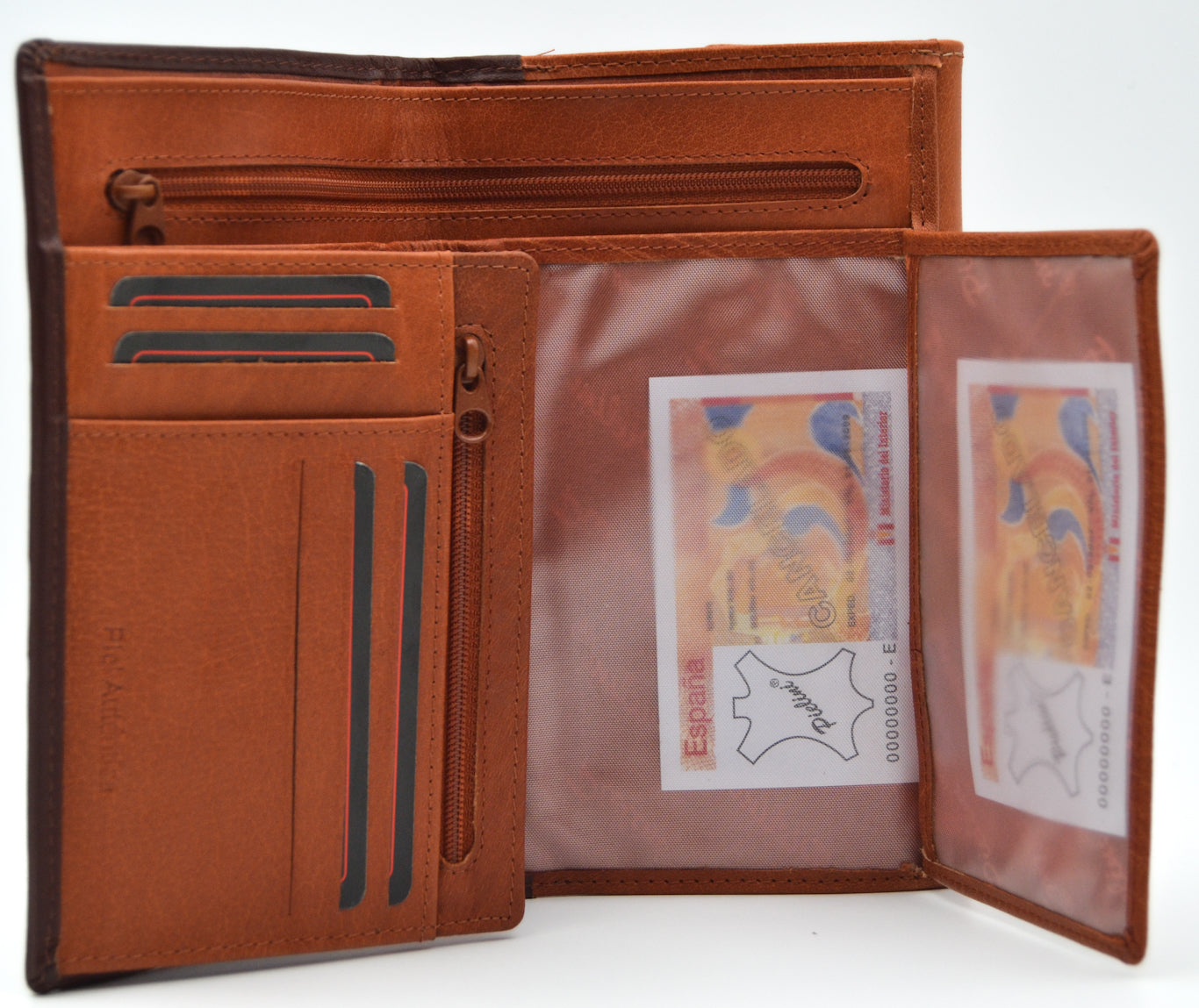 Cartera piel Grande "DELICIAS"