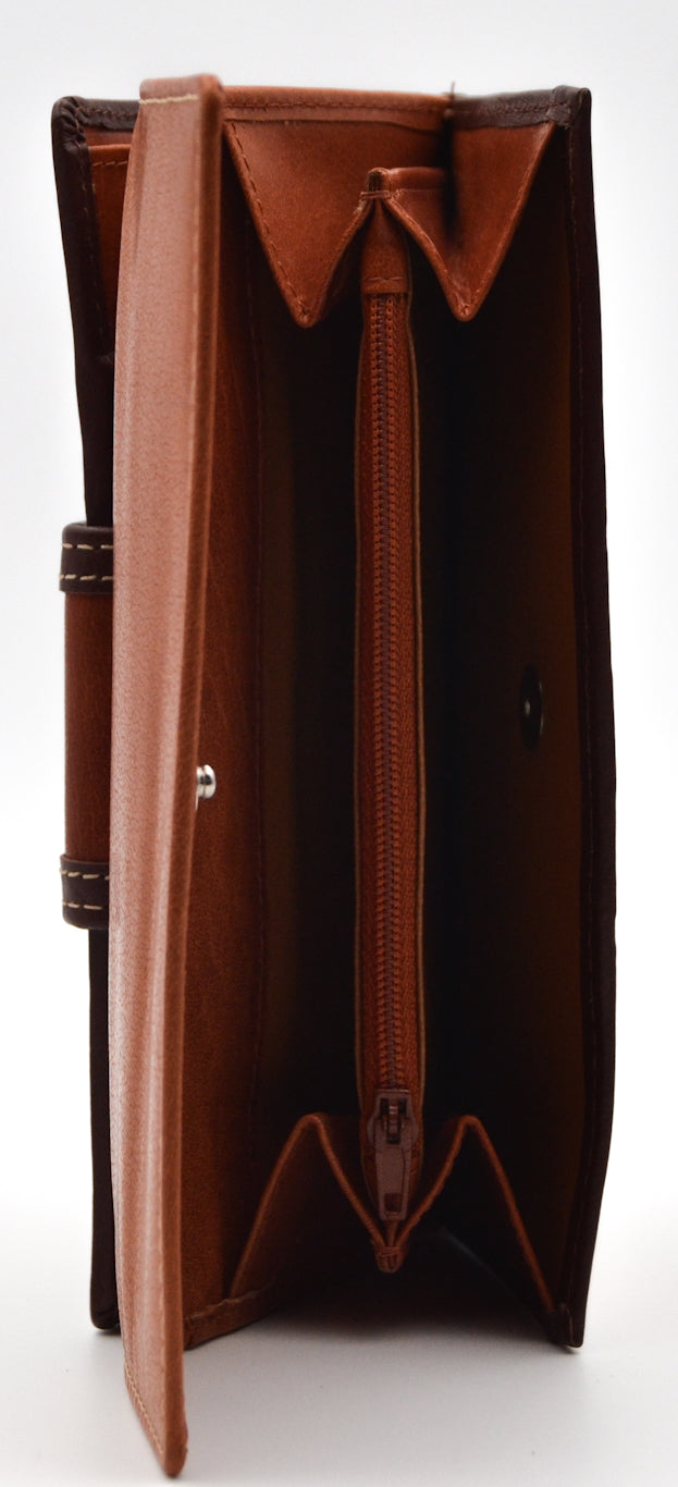 Cartera piel Grande "DELICIAS"