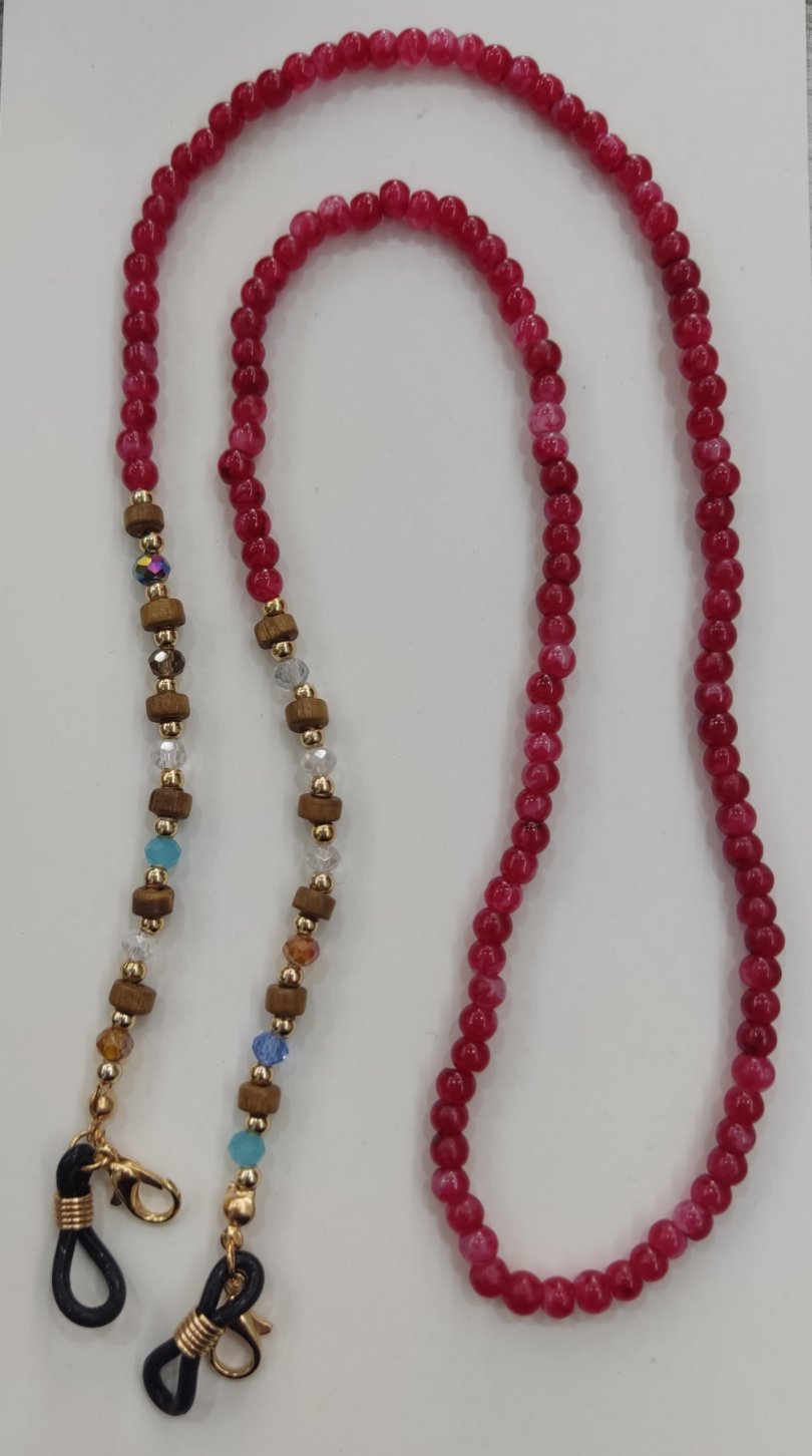 Cuerda de gafas bolitas