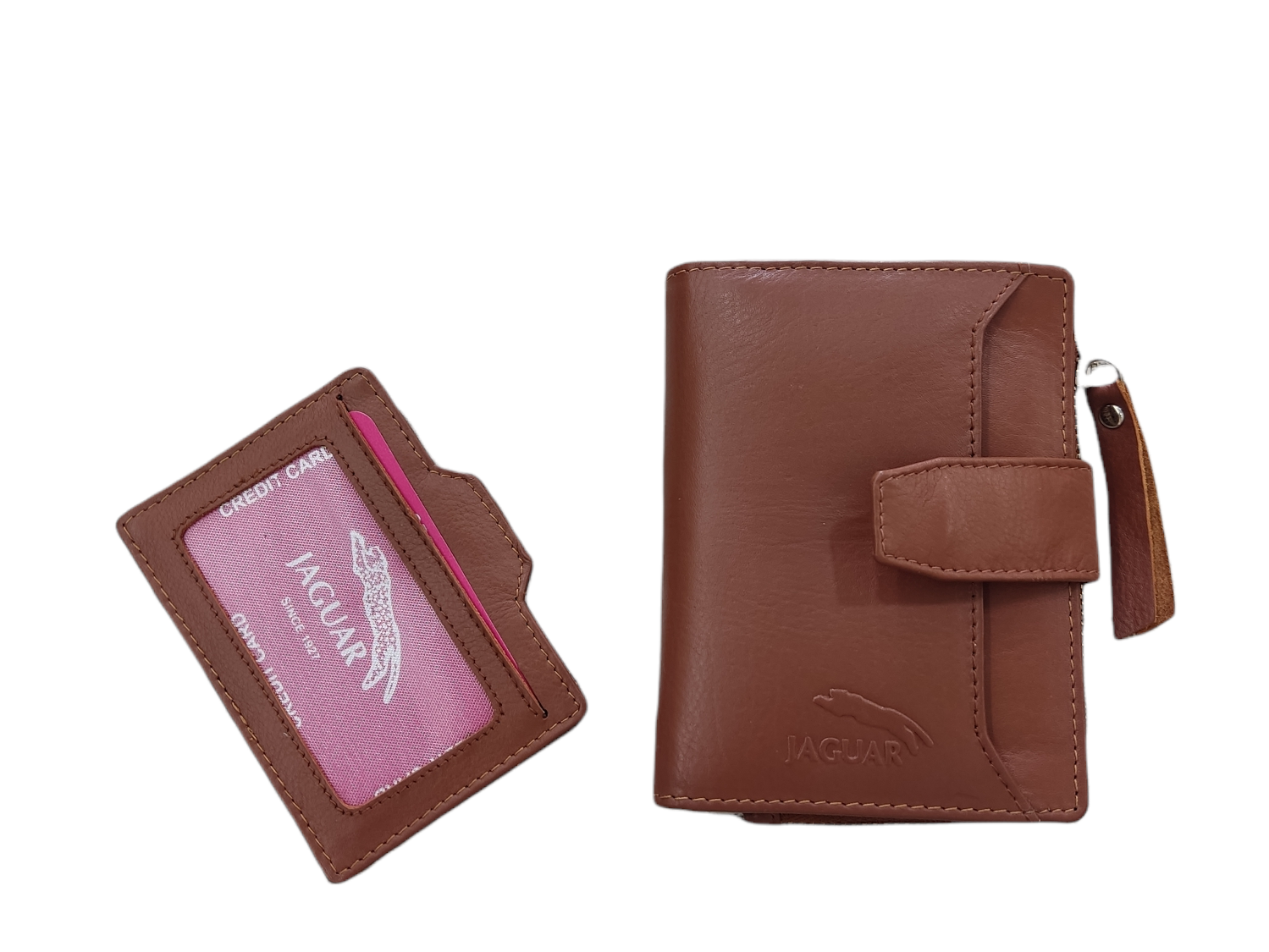 Cartera piel Pequeña "JAGUAR"