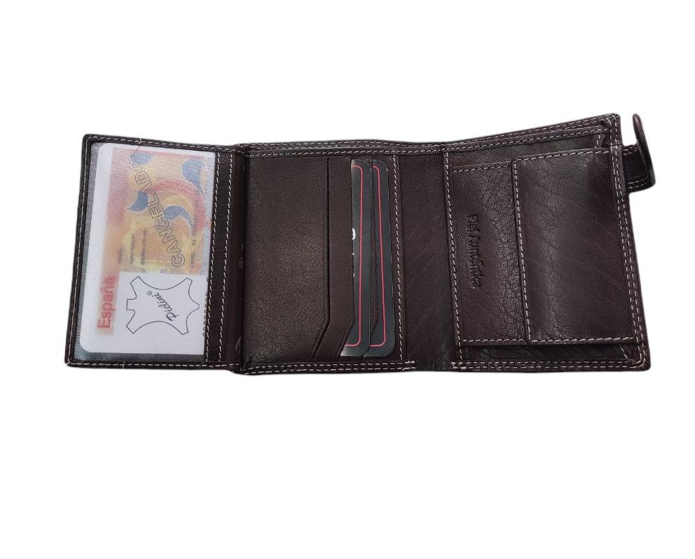 Cartera piel hombre "Oporto"