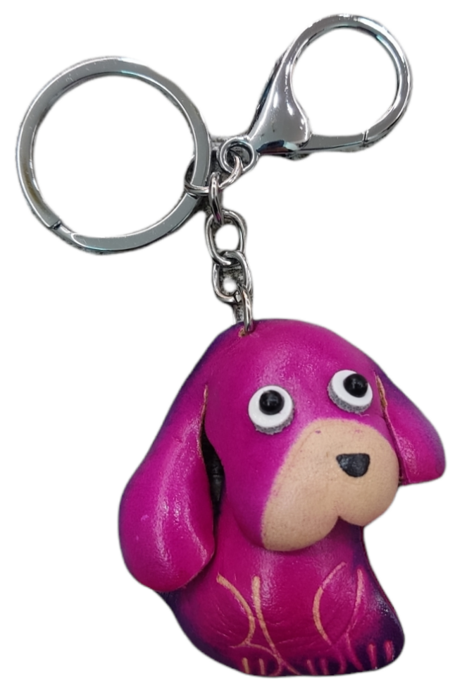 Llavero piel Perro