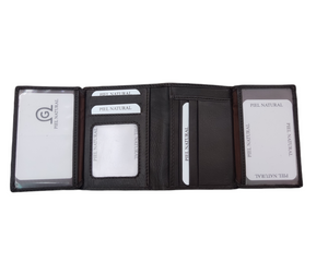 Cartera piel hombre  "Chamberí"