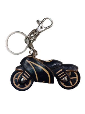 Llavero piel MOTO