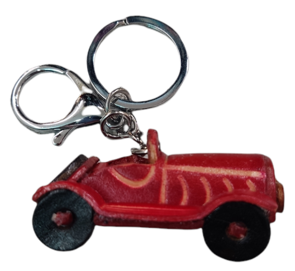 Llavero piel COCHE