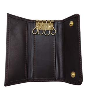 Cartera-llavero piel 4 llaves