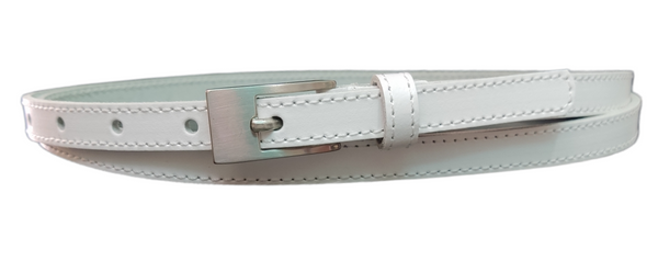 Cinturon piel mujer clásico "super finito" (1,5cm)