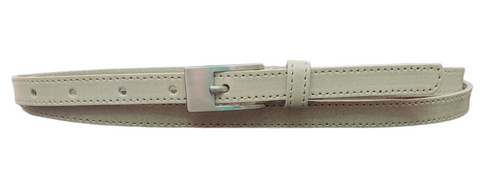 Cinturon piel mujer clásico "super finito" (1,5cm)