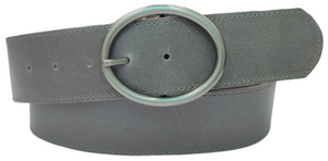 Cinturón de piel mujer super ancho (5 cm)