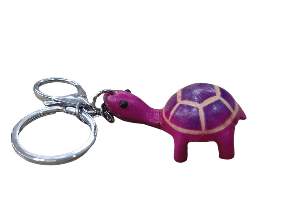 Llavero piel Tortuga pequeña