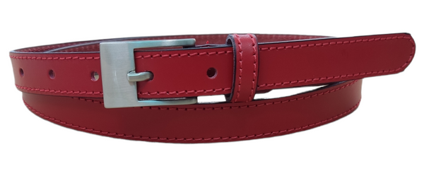 Cinturón piel mujer clásico (2cm)