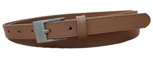 Cinturón piel mujer clásico (2cm)