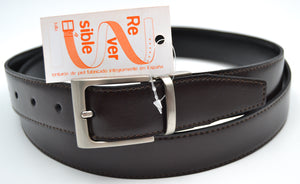 Cinturón piel reversible hombre  (Cuatro combinaciones)