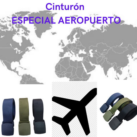 Cinturón "unisex" Especial Aeropuerto